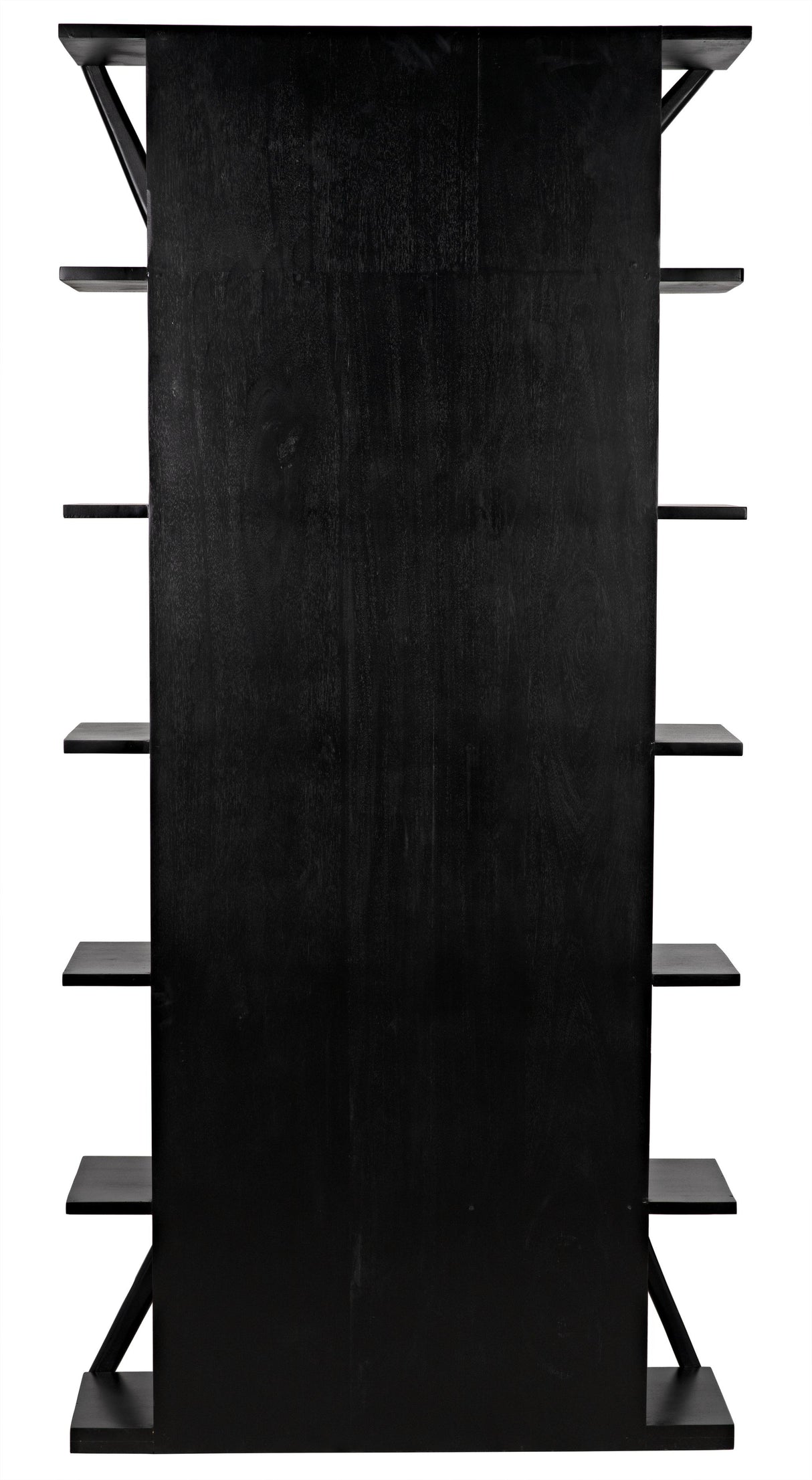 NOIR Vetra Bookcase Hand Rubbed Black