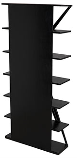 NOIR Vetra Bookcase Hand Rubbed Black