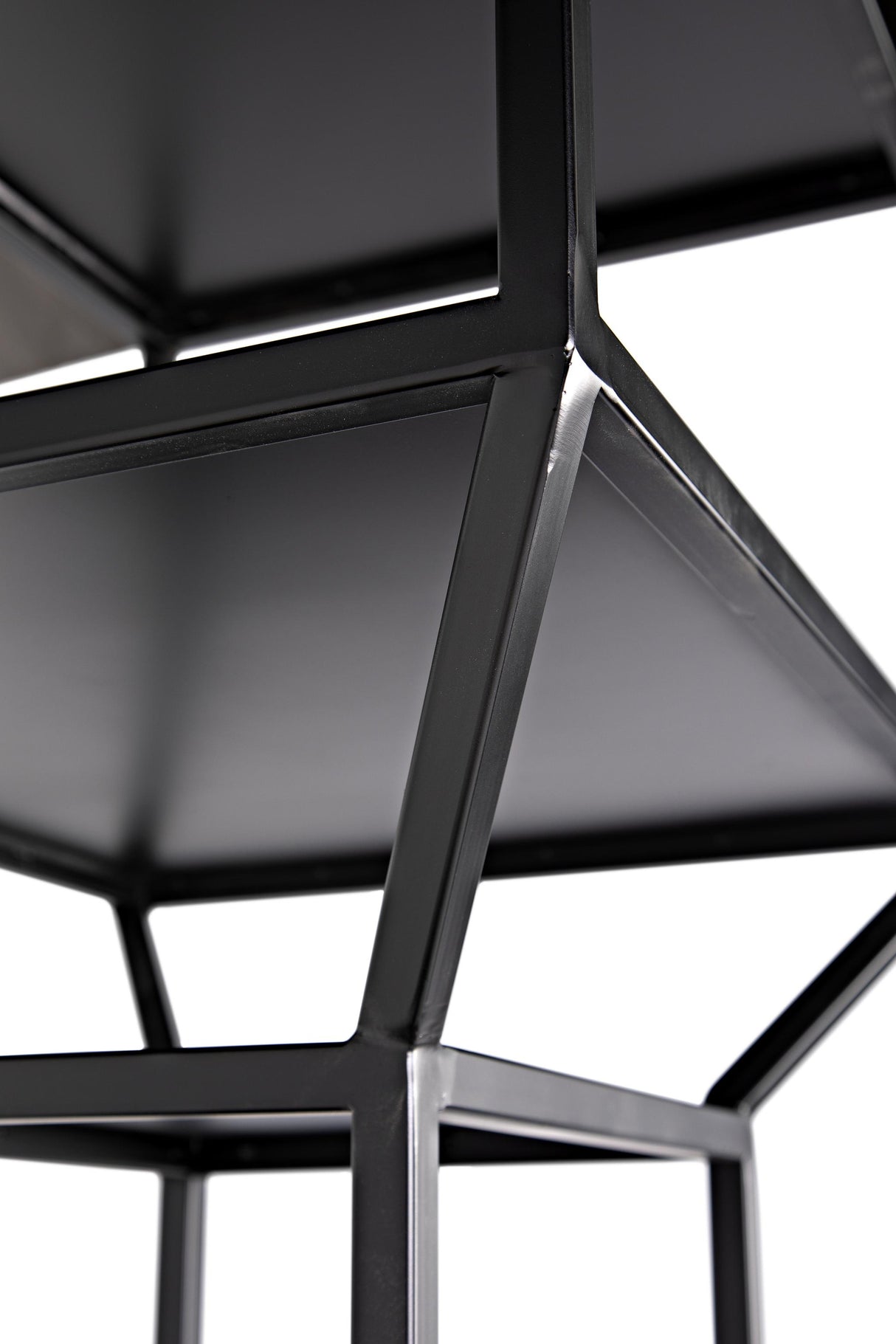 NOIR Downtown A Bookcase Black Metal