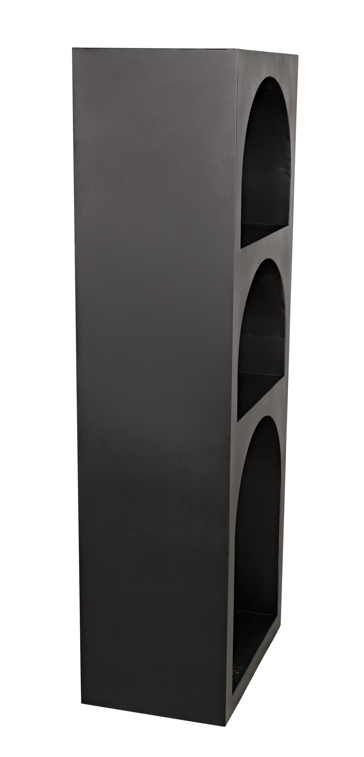 NOIR Aqueduct Bookcase A Black Metal