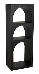 NOIR Aqueduct Bookcase A Black Metal