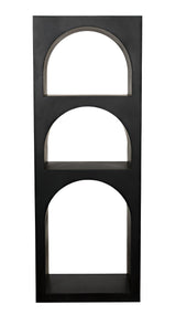 NOIR Aqueduct Bookcase A Black Metal