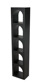 NOIR Aqueduct Bookcase C Black Metal