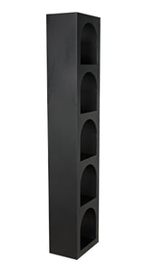 NOIR Aqueduct Bookcase C Black Metal
