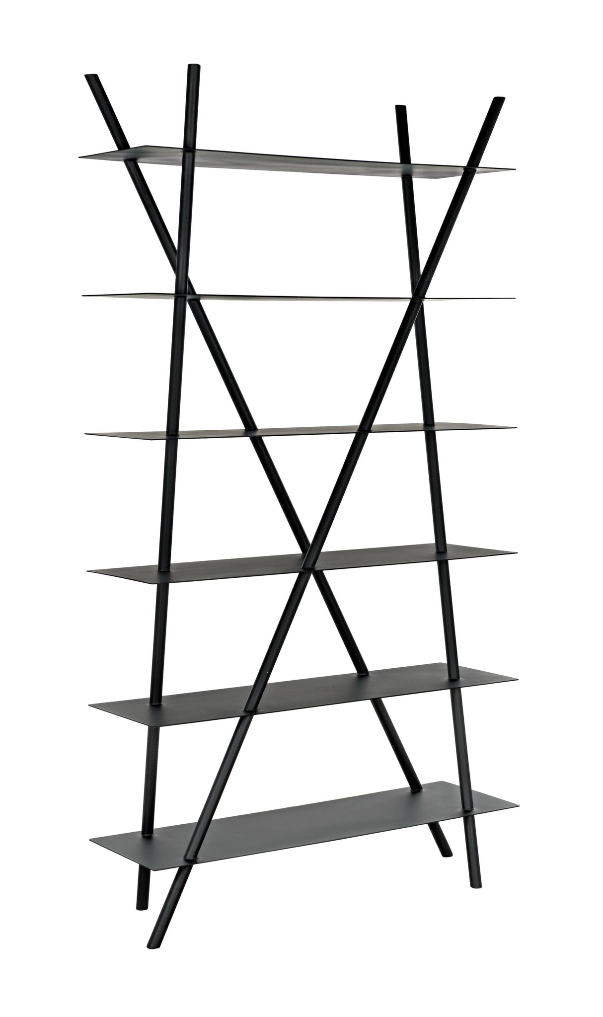 NOIR Siddhartha Bookcase Black Metal