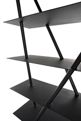 NOIR Siddhartha Bookcase Black Metal