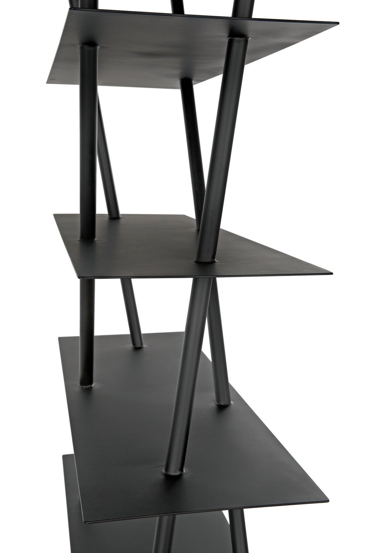 NOIR Siddhartha Bookcase Black Metal