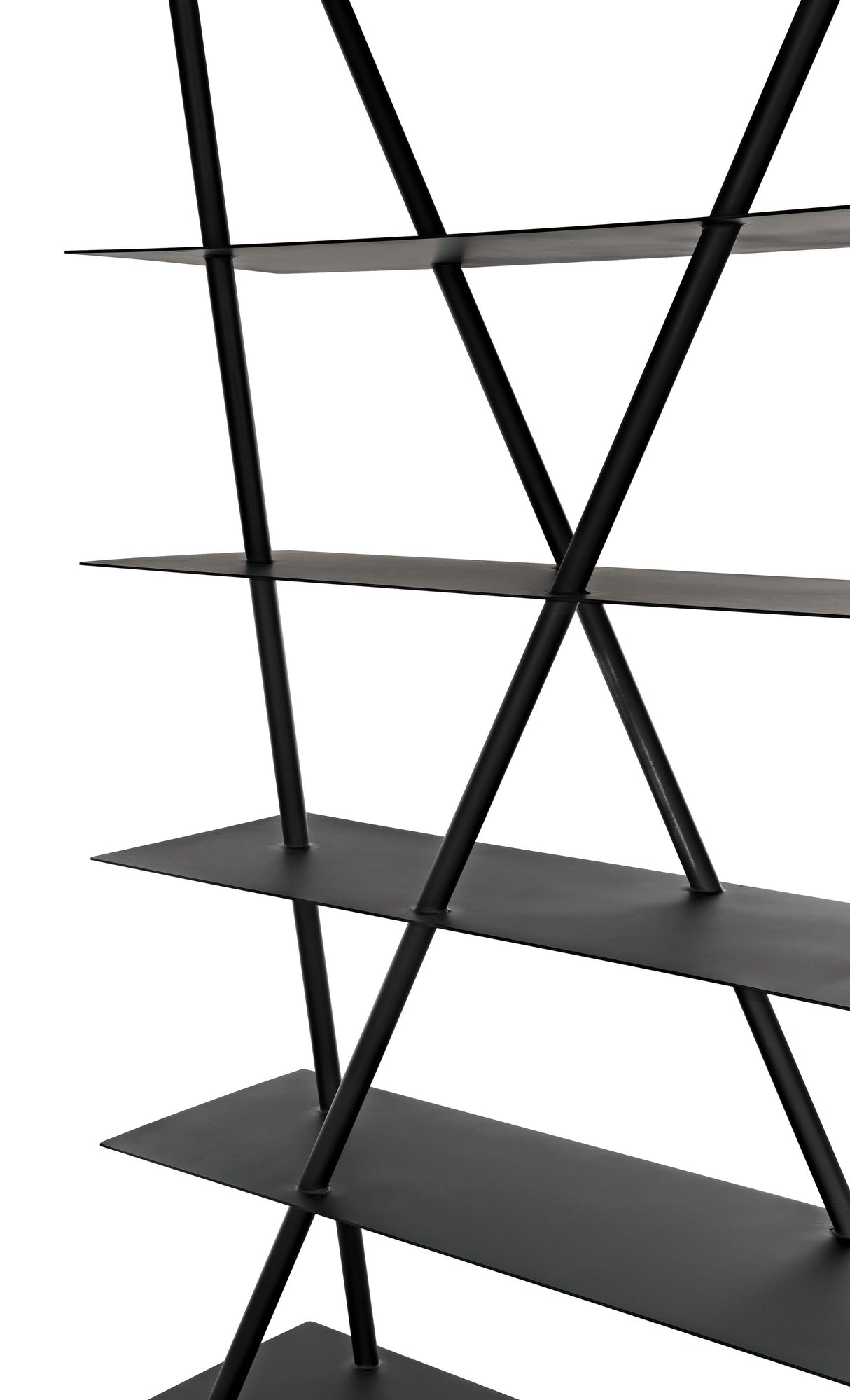 NOIR Siddhartha Bookcase Black Metal