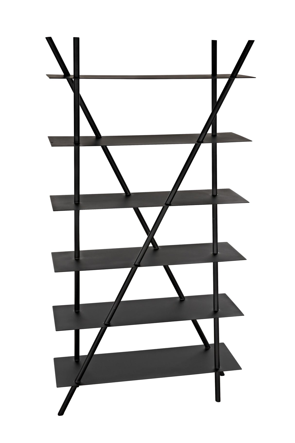 NOIR Siddhartha Bookcase Black Metal