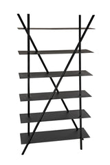 NOIR Siddhartha Bookcase Black Metal