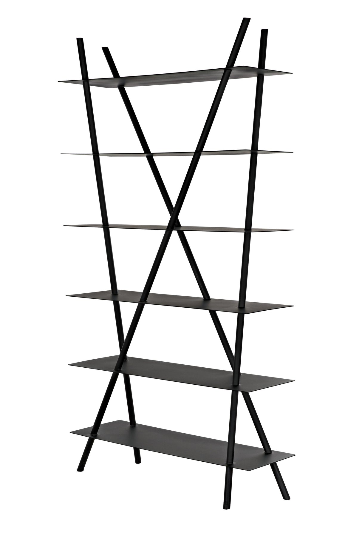 NOIR Siddhartha Bookcase Black Metal