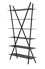 NOIR Siddhartha Bookcase Black Metal