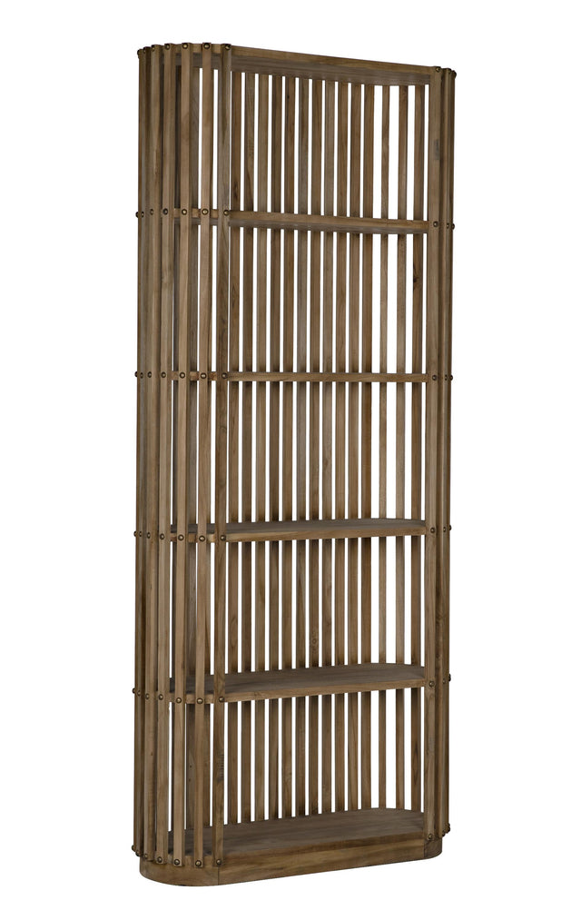 NOIR Small Opal Bookcase Teak