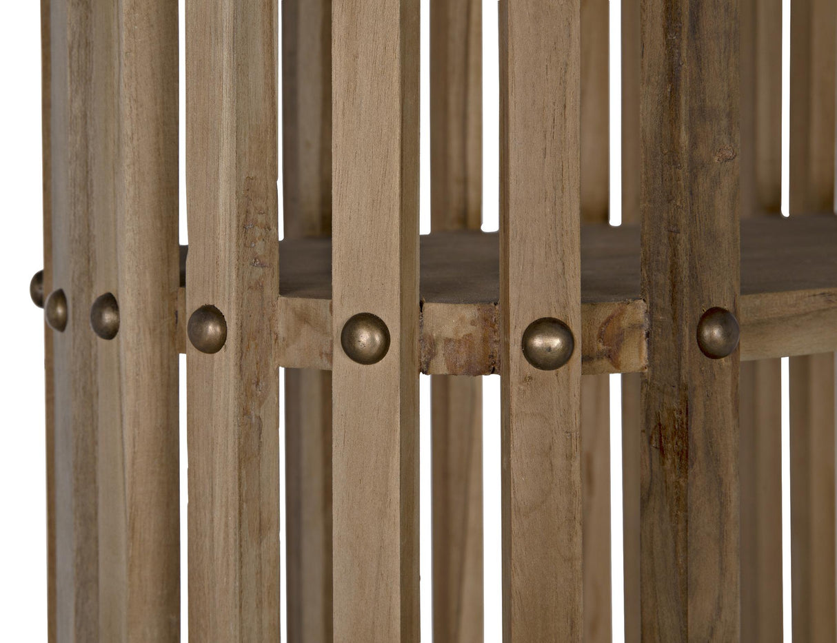 NOIR Small Opal Bookcase Teak