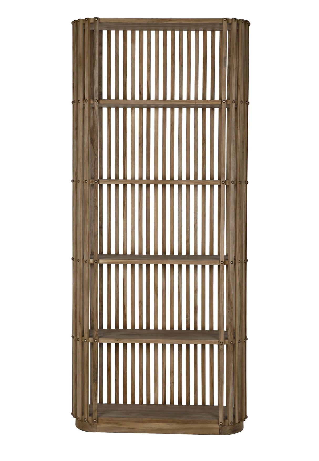 NOIR Small Opal Bookcase Teak