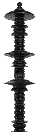 NOIR Ferret Bed Cal-King Hand Rubbed Black