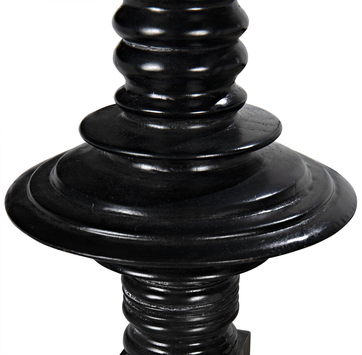 NOIR Ferret Bed Cal-King Hand Rubbed Black