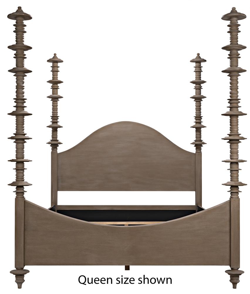 NOIR Ferrett Bed Cal-King Weathered