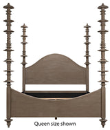 NOIR Ferrett Bed Cal-King Weathered