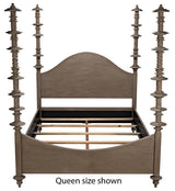 NOIR Ferrett Bed Cal-King Weathered