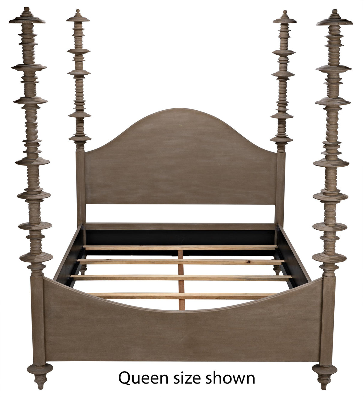 NOIR Ferret Bed Eastern King Weathered