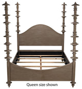 NOIR Ferret Bed Eastern King Weathered