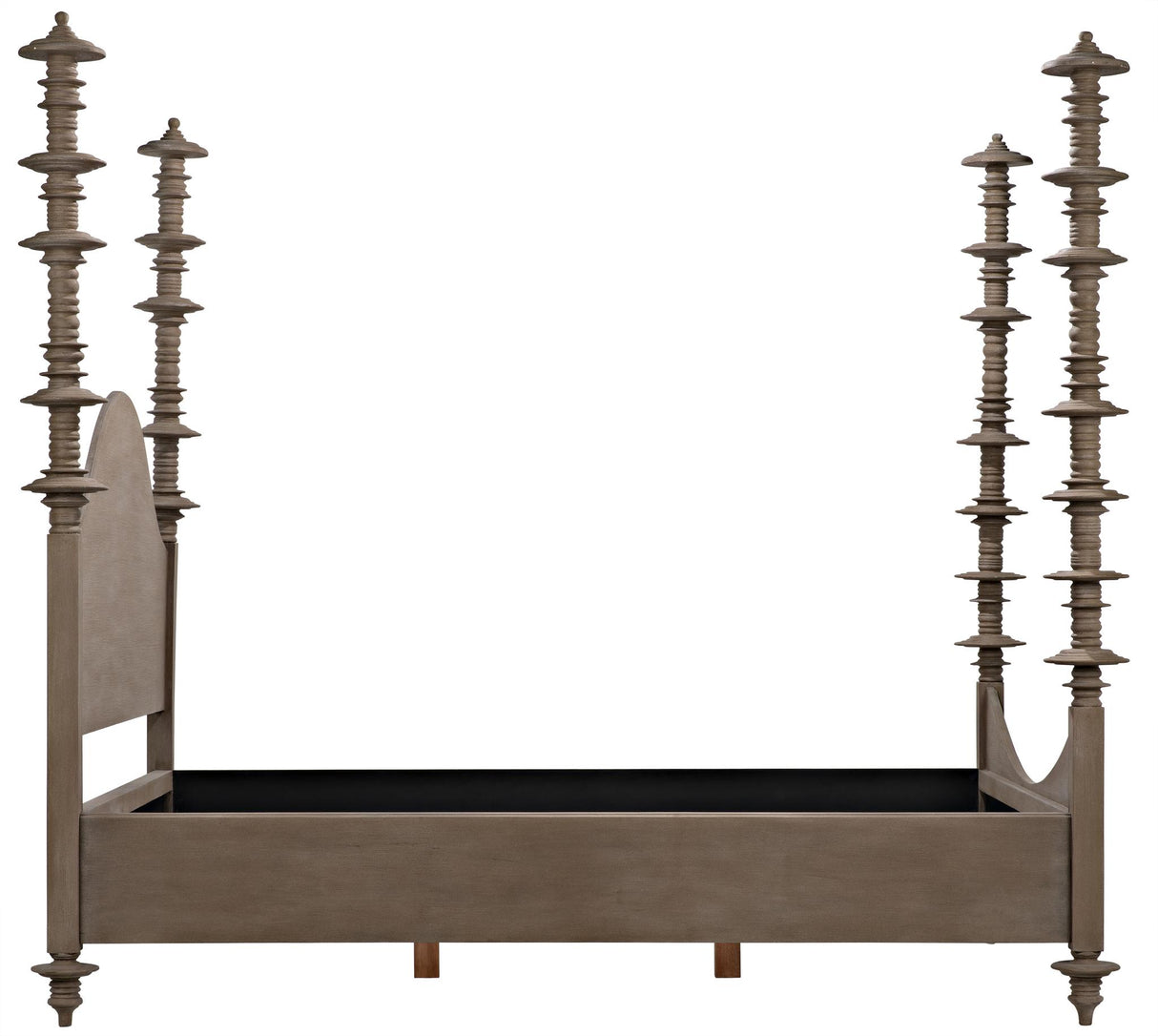 NOIR Ferret Bed Eastern King Weathered