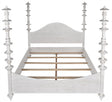 NOIR Ferret Bed Eastern King White Wash