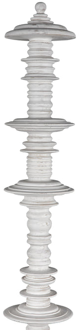 NOIR Ferret Bed Eastern King White Wash