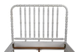NOIR Bachelor Bed Queen White Wash