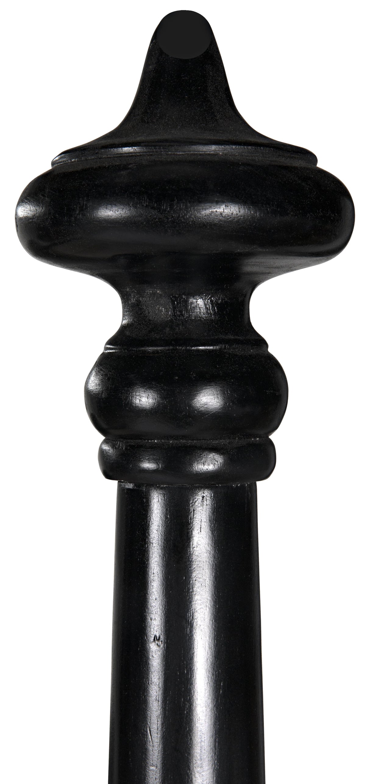 NOIR New Douglas Bed Eastern King Hand Rubbed Black