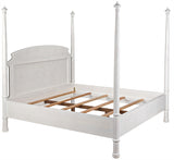 NOIR New Douglas Bed Eastern King White Wash
