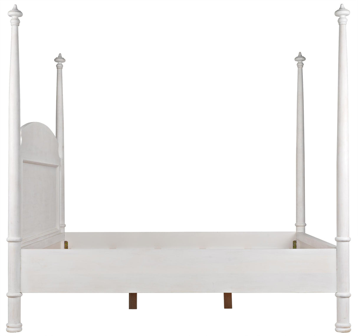 NOIR New Douglas Bed Eastern King White Wash