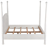 NOIR New Douglas Bed Eastern King White Wash