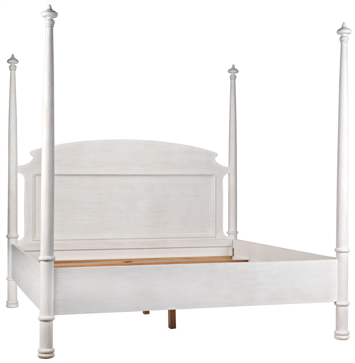 NOIR New Douglas Bed Eastern King White Wash