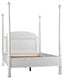 NOIR New Douglas Bed Queen White Washed