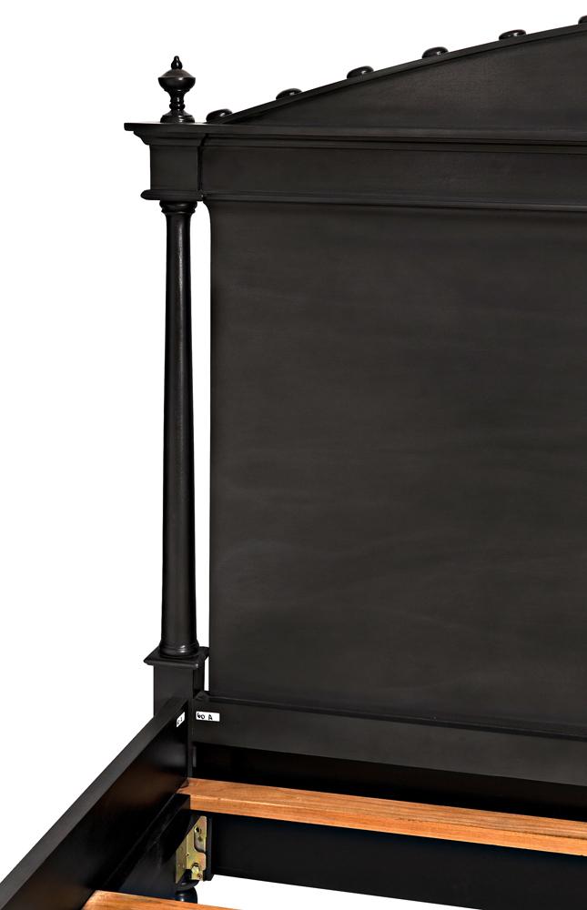 NOIR Owen Bed Eastern King Pale