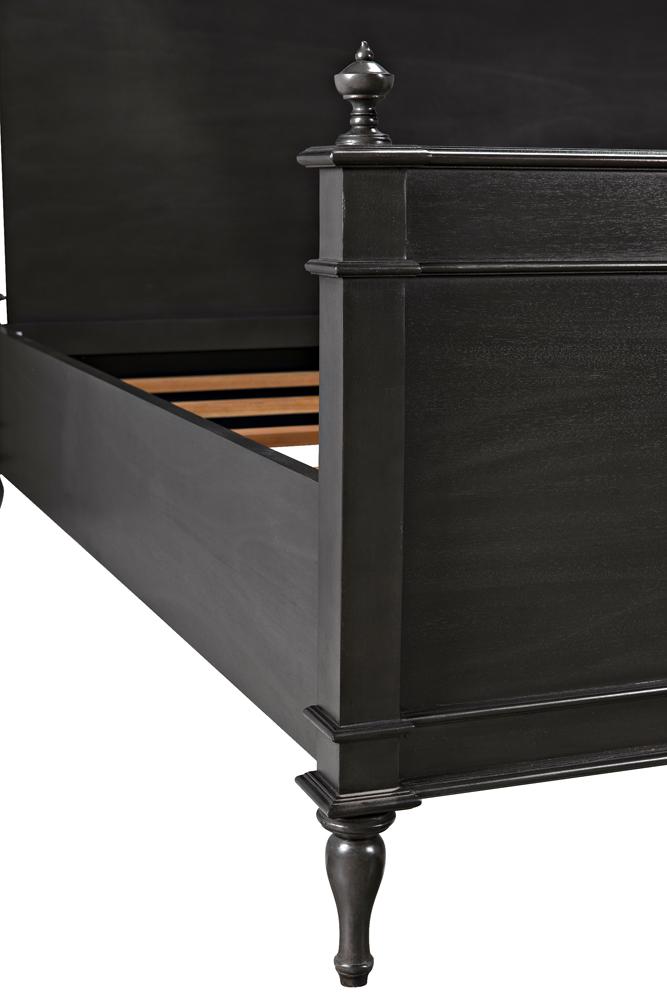 NOIR Owen Bed Eastern King Pale