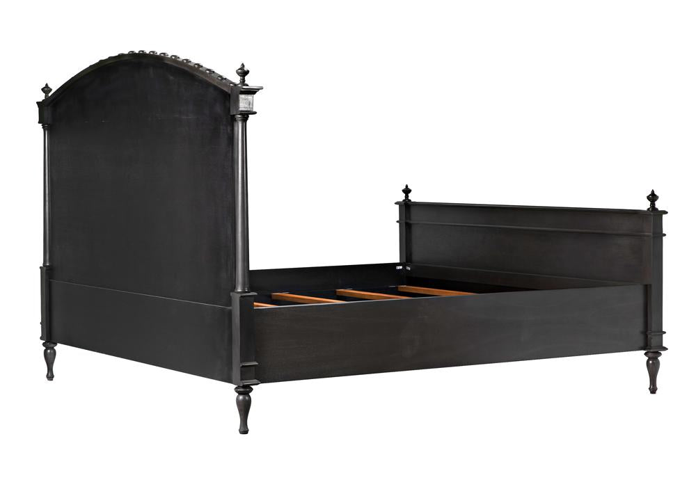 NOIR Owen Bed Eastern King Pale