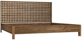 NOIR Quinnton Bed Eastern King Teak