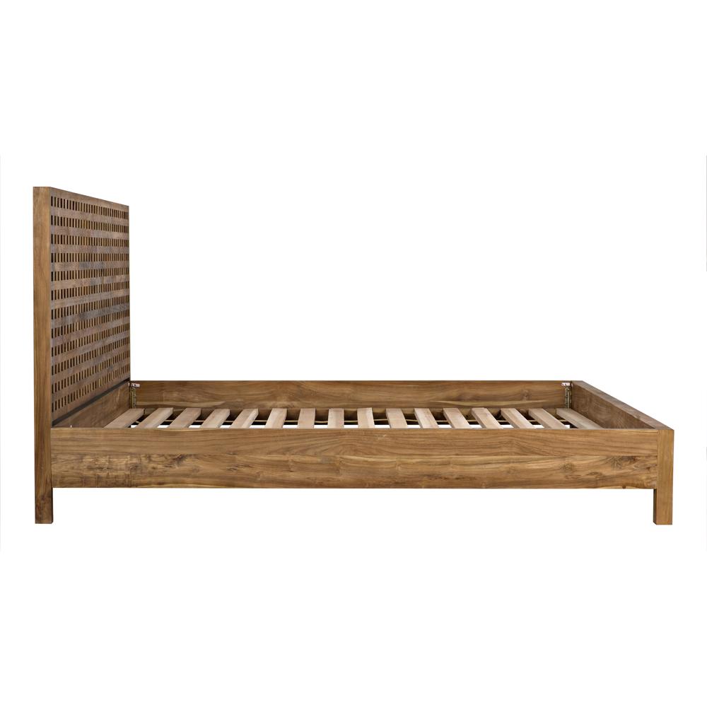 NOIR Quinnton Bed Eastern King Teak