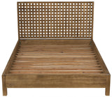 NOIR Quinnton Bed Queen Teak