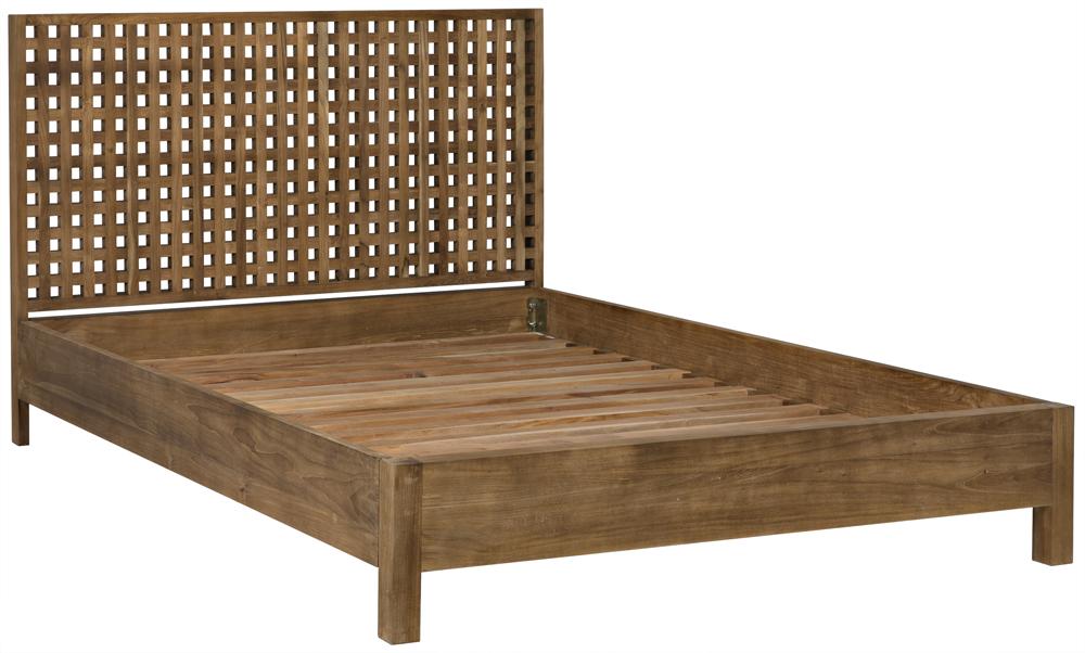 NOIR Quinnton Bed Queen Teak