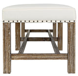 NOIR Sweden Bench Grey Wash