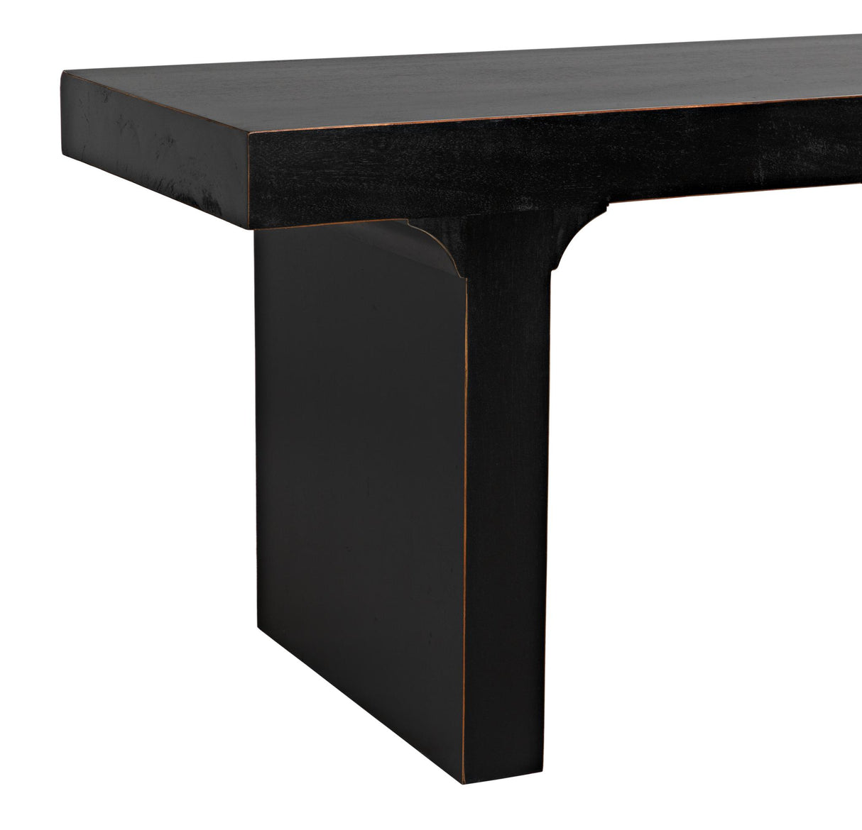 NOIR Kir Bench Hand Rubbed Black