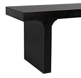 NOIR Kir Bench Hand Rubbed Black
