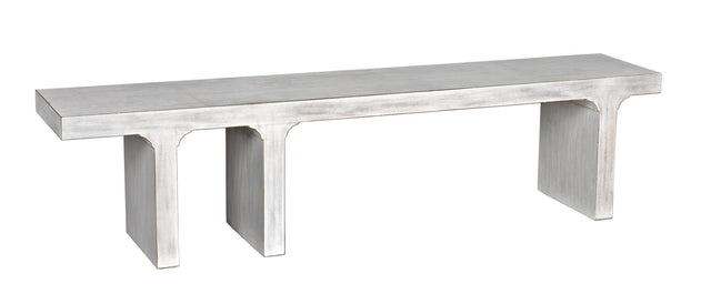 NOIR Kir Bench White Wash