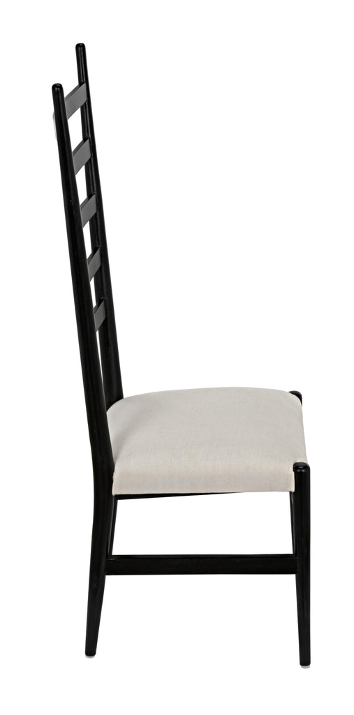 NOIR Ladder Chair Hand Rubbed Black