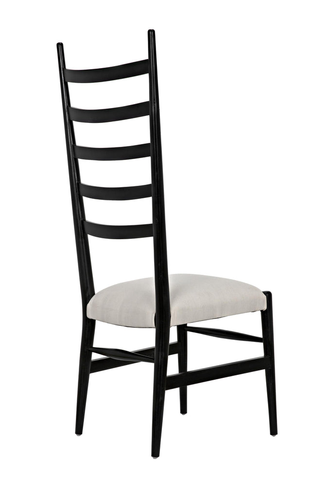NOIR Ladder Chair Hand Rubbed Black