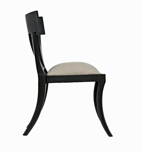 NOIR Athena Side Chair Pale